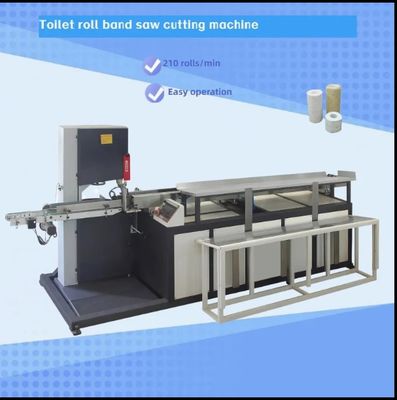 Usato 80 tagli / min 220mm Toilet Tissue Band Saw Cutting Machine