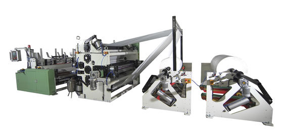 Linea di produzione della carta igienica dell'asciugamano di cucina sistema laminato colla
