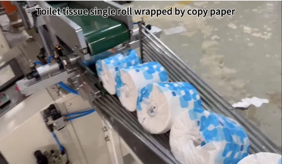 Linea di produzione automatica di rotolo igienico / asciugamano da cucina 2