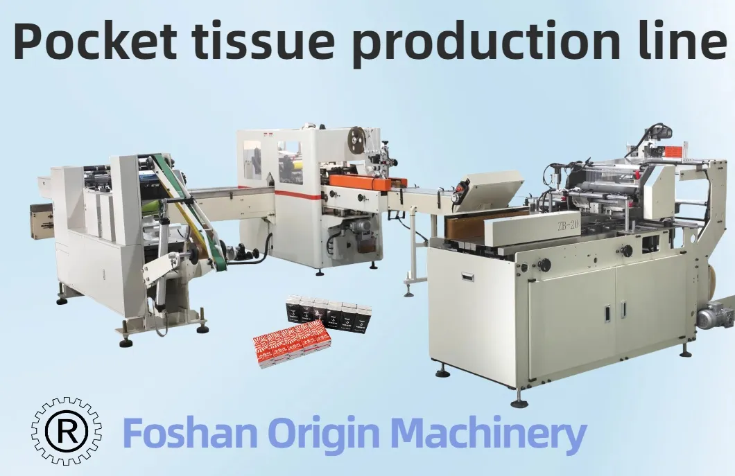 Macchine per la produzione di carta da tessuto di tasca 0