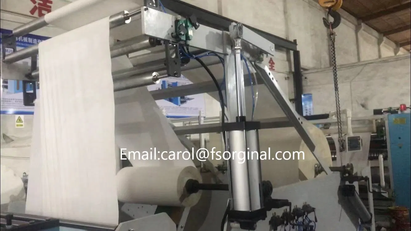 1-3ply Paper Dinner Napkin 1/8 Fold Machine Macchinari di produzione 3