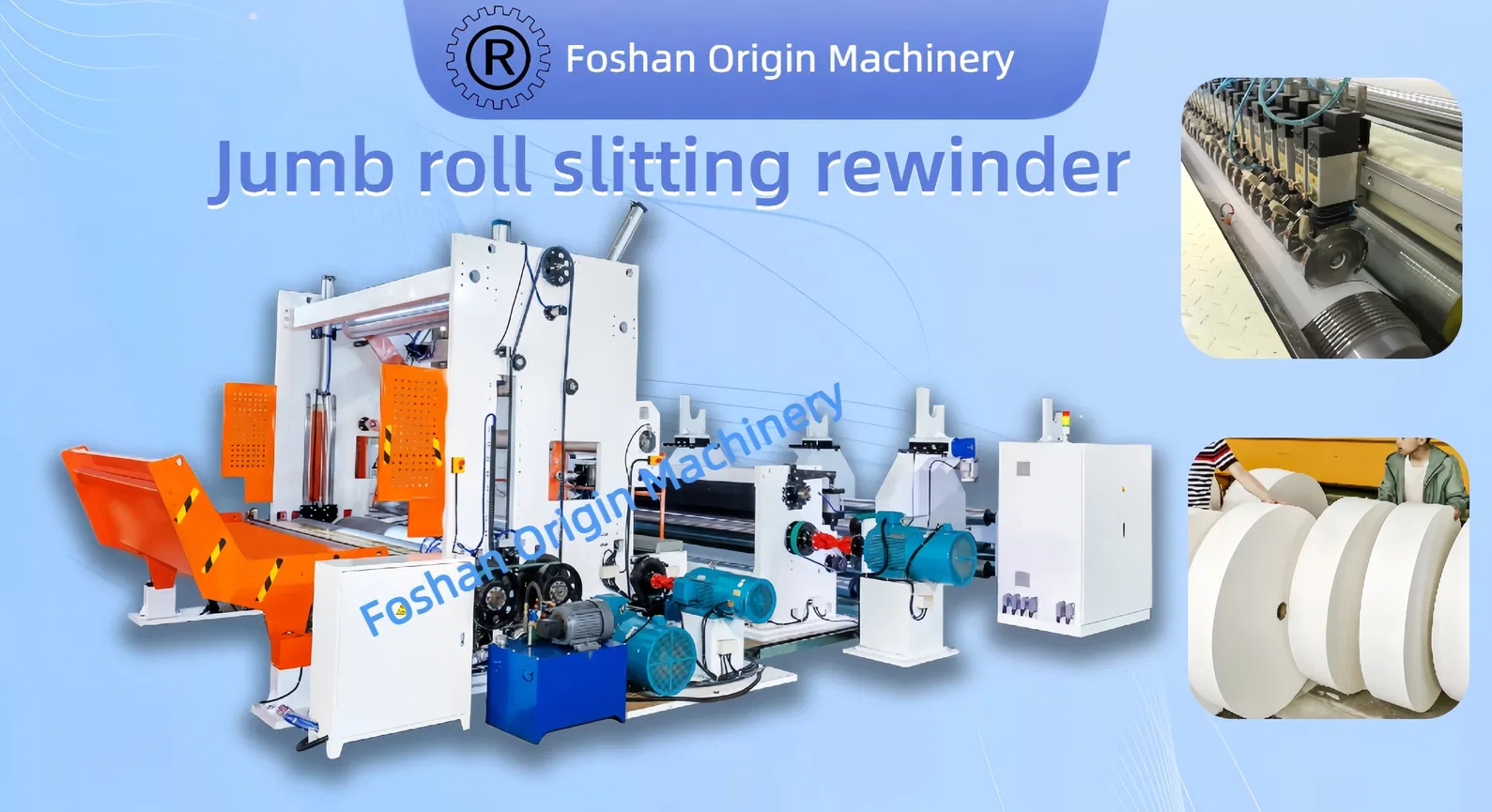 Grandi diametro 1500mm Rivivo Jumbo Roll Slitter Rewinder Machine per una produzione rapida e accurata 0